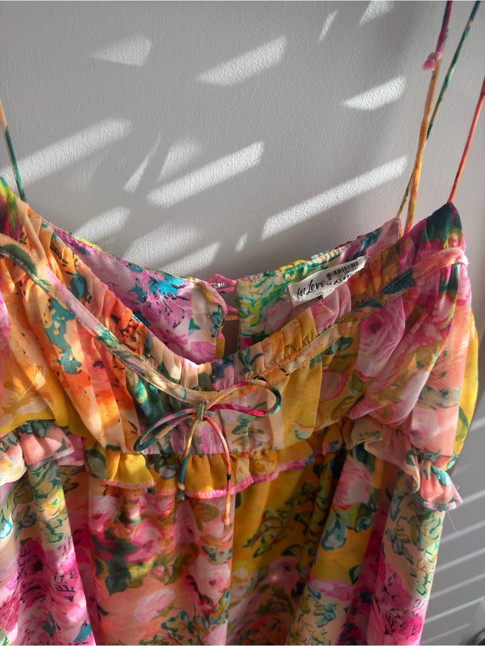 For love & lemons Madison mini dress size M - Picture 2 of 5